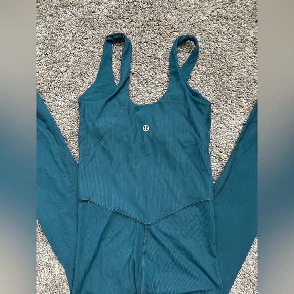 lululemon athletica Teal Jumpsuit - Picture 4 of 7